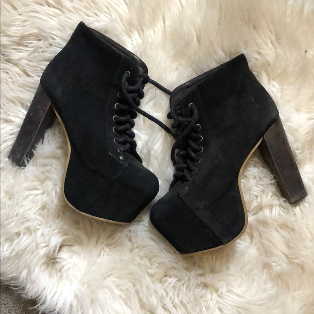 Jeffrey Campbell Lita Espana Black Cow